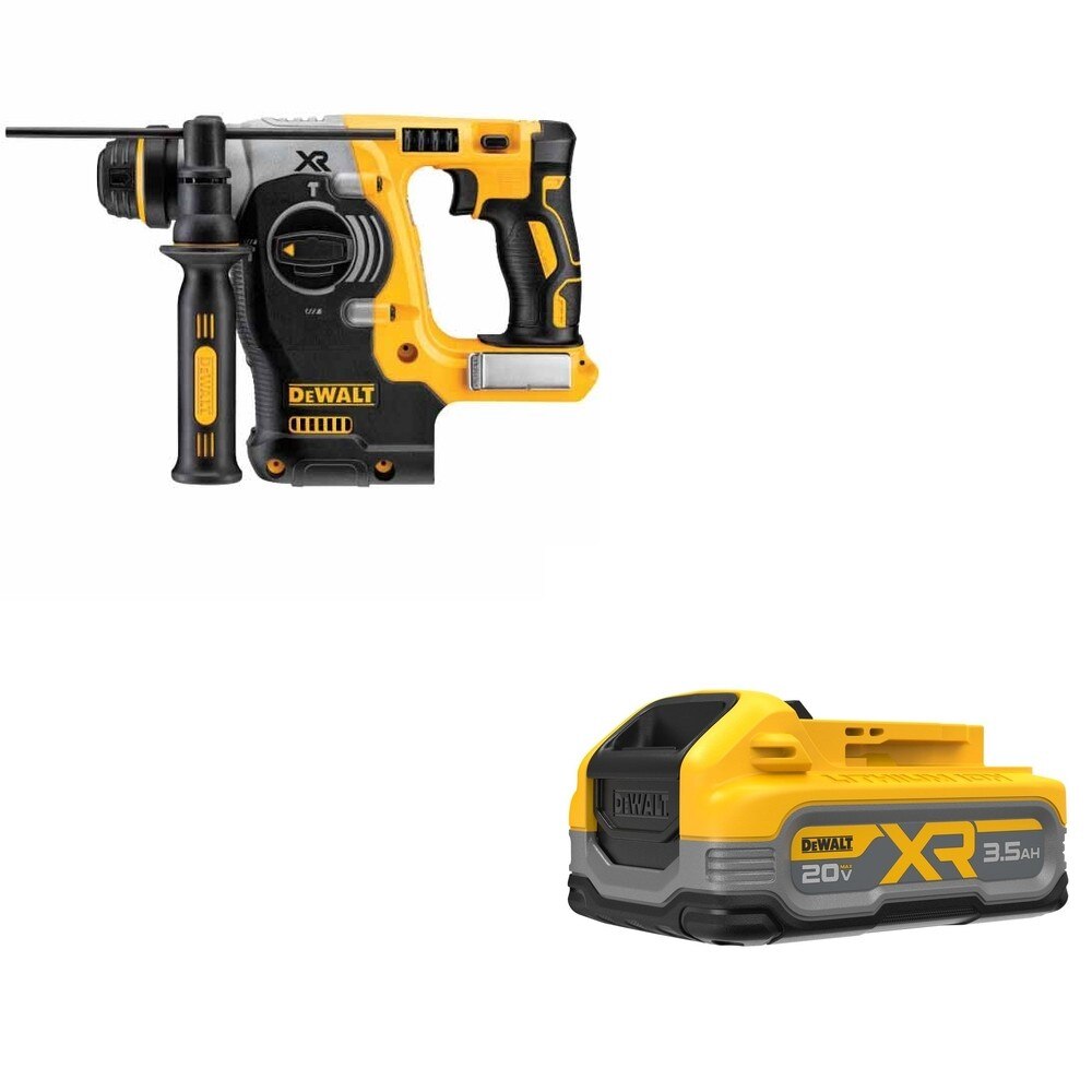 DeWalt DCH273B 20V MAX 1 in. SDS-Plus Rotary Hammer W/ DCBP320 POWERSTACK 3.5Ah Battery