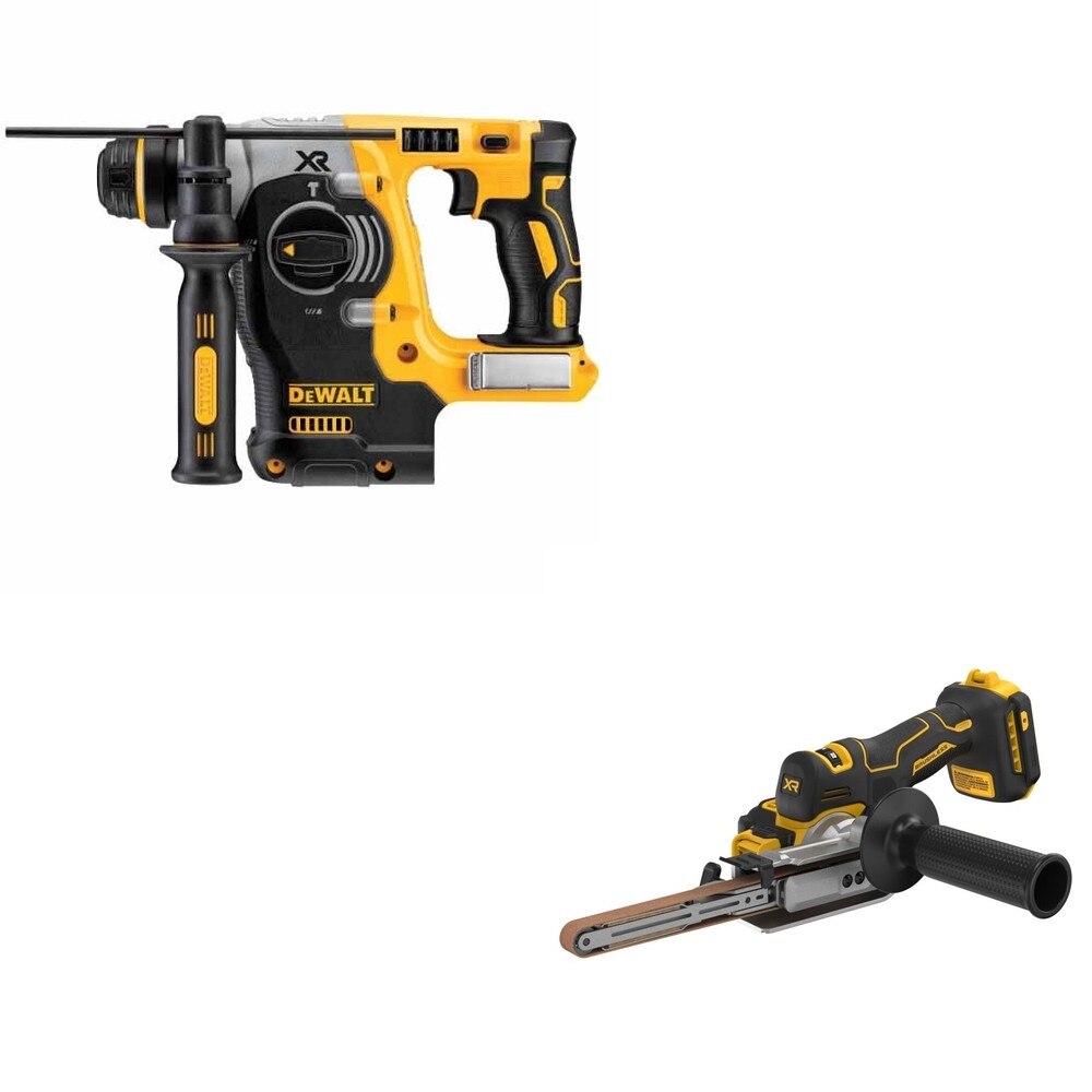 DeWalt DCH273B 20V MAX 1 in. SDS-Plus Rotary Hammer W/ DCM200B Bandfile Sander