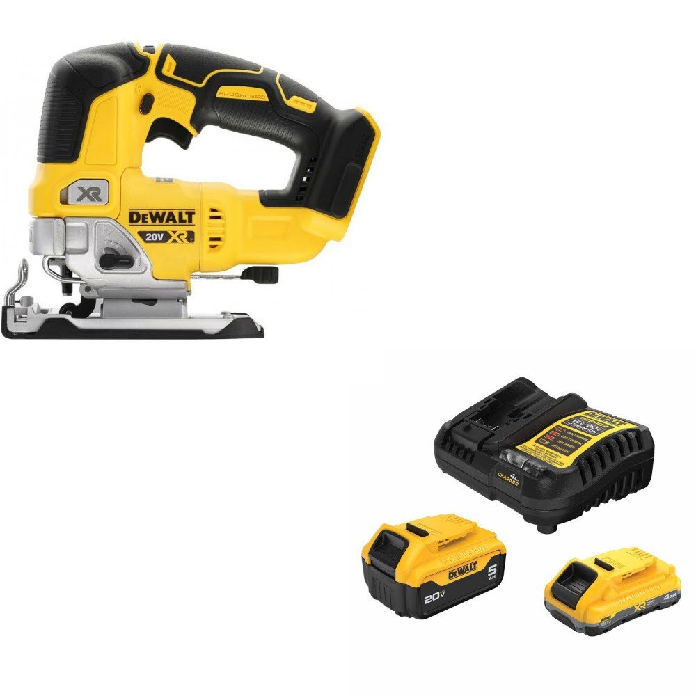 DeWalt DCS334B Jig Saw Kit W/ FREE DCB245-2C Battery & Charger