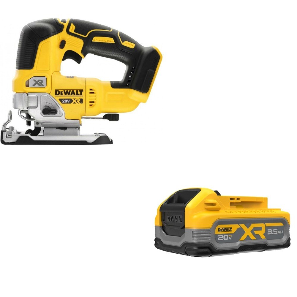 DeWalt DCS334B 20V MAX XR Jig Saw W/ DCBP320 POWERSTACK 3.5Ah Battery