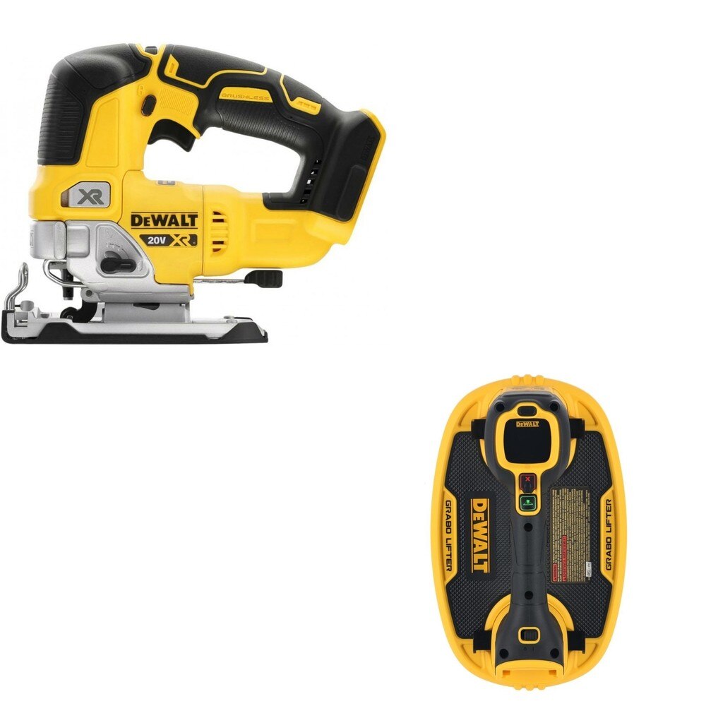 DeWalt DCE592B 20V MAX GRABO Vacuum Lifter W/ DCS334B Jig Saw