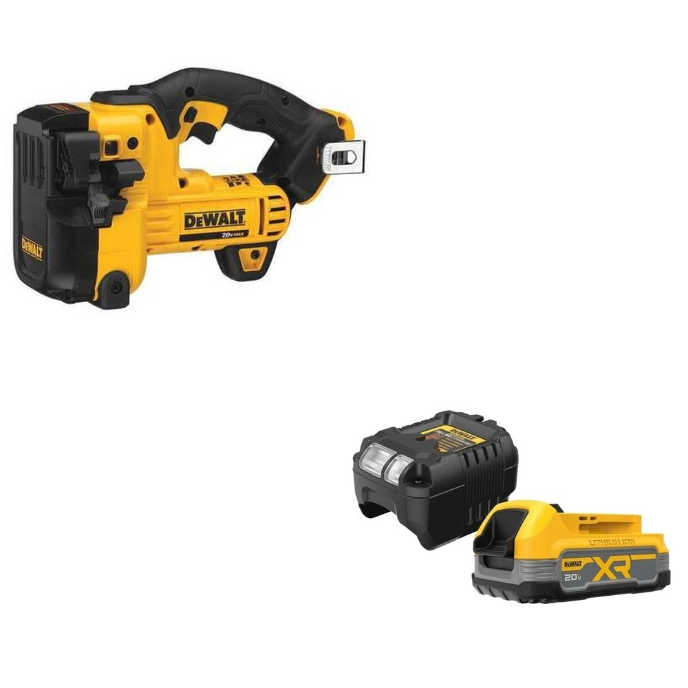 DeWalt DCS350B 20V MAX Rod Cutter, Bare W/ FREE DCBP034C 20V MAX Starter Kit