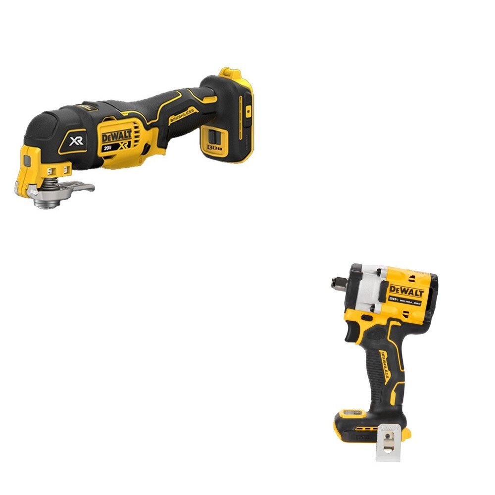 DeWalt DCF921B ATOMIC 20V MAX 1/2 in. Impact Wrench W/ DCS356B Oscillating Multi-Tool