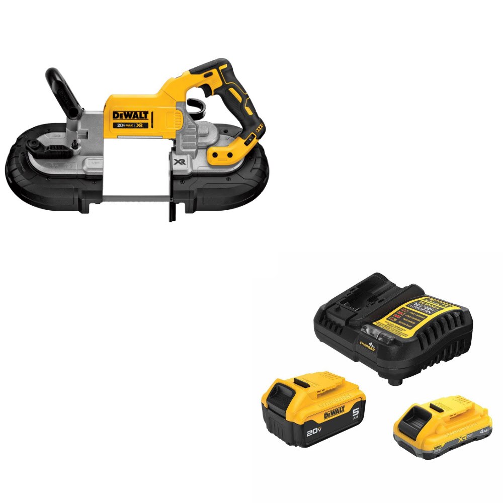 DeWalt DCS374B Band Saw Kit W/ FREE DCB245-2C Battery Starter Kit