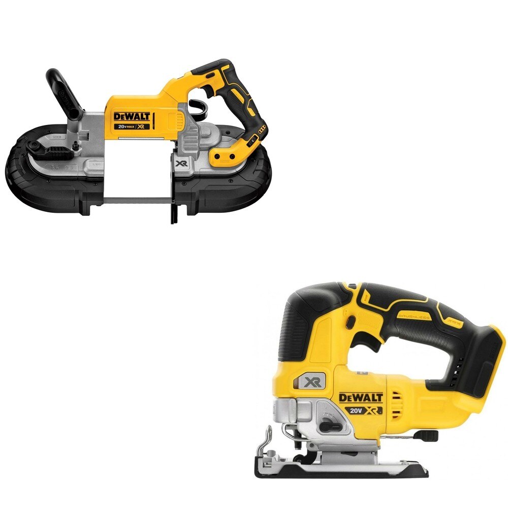 DeWalt DCS374B 20V MAX Deep Cut Band Saw W/ DCS334B Jig Saw