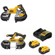 DeWalt DCS376B Bandsaw Kit W/ DCS378B Bandsaw and FREE DCB205-2C Battery Kit