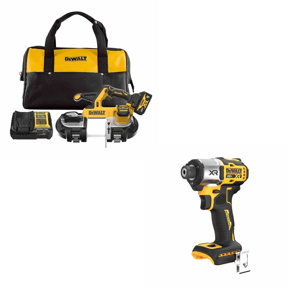 DeWalt DCS378P1 Bandsaw Kit W/ FREE DCF845B Impact Driver