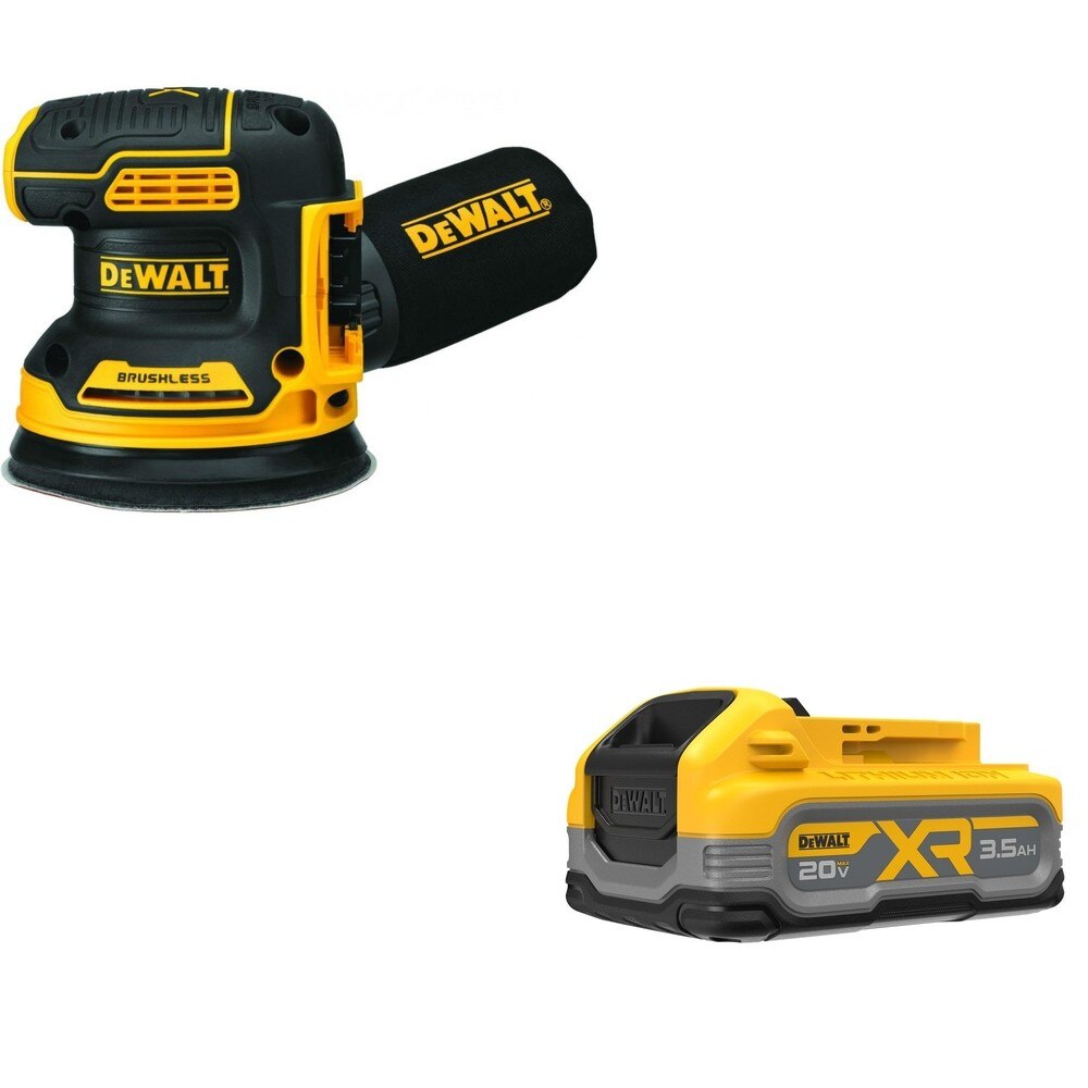 DeWalt DCW210B 20V MAX XR 5 in. Random Orbital Sander W/ DCBP320 POWERSTACK 3.5Ah Battery