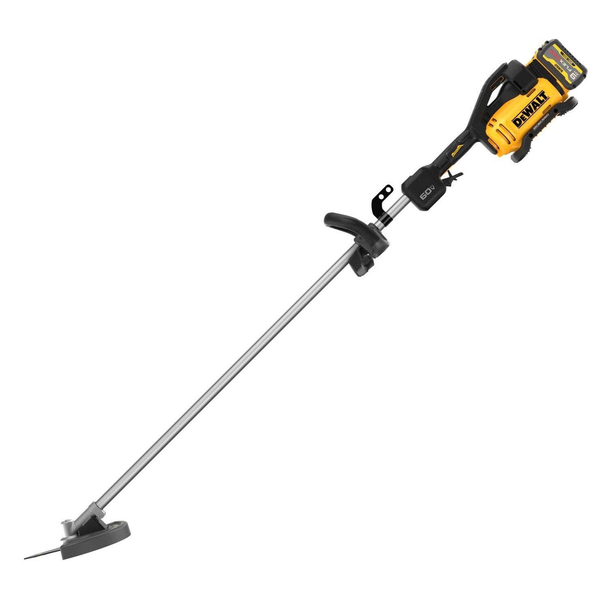 DeWalt DCBC580X2 60V MAX Brush Cutter Kit with 10 in. Tri-Tip Carbide Steel Blade and LED Display (2 Batteries) - 2