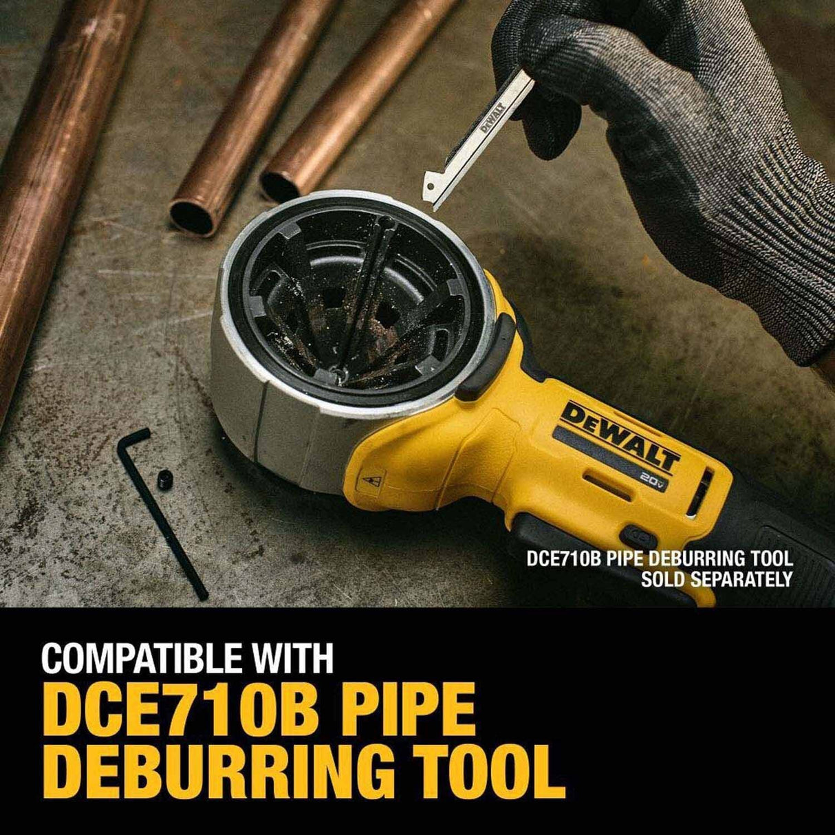 DeWalt DCE7101 20V MAX Deburring Tool Replacement Blades - 4