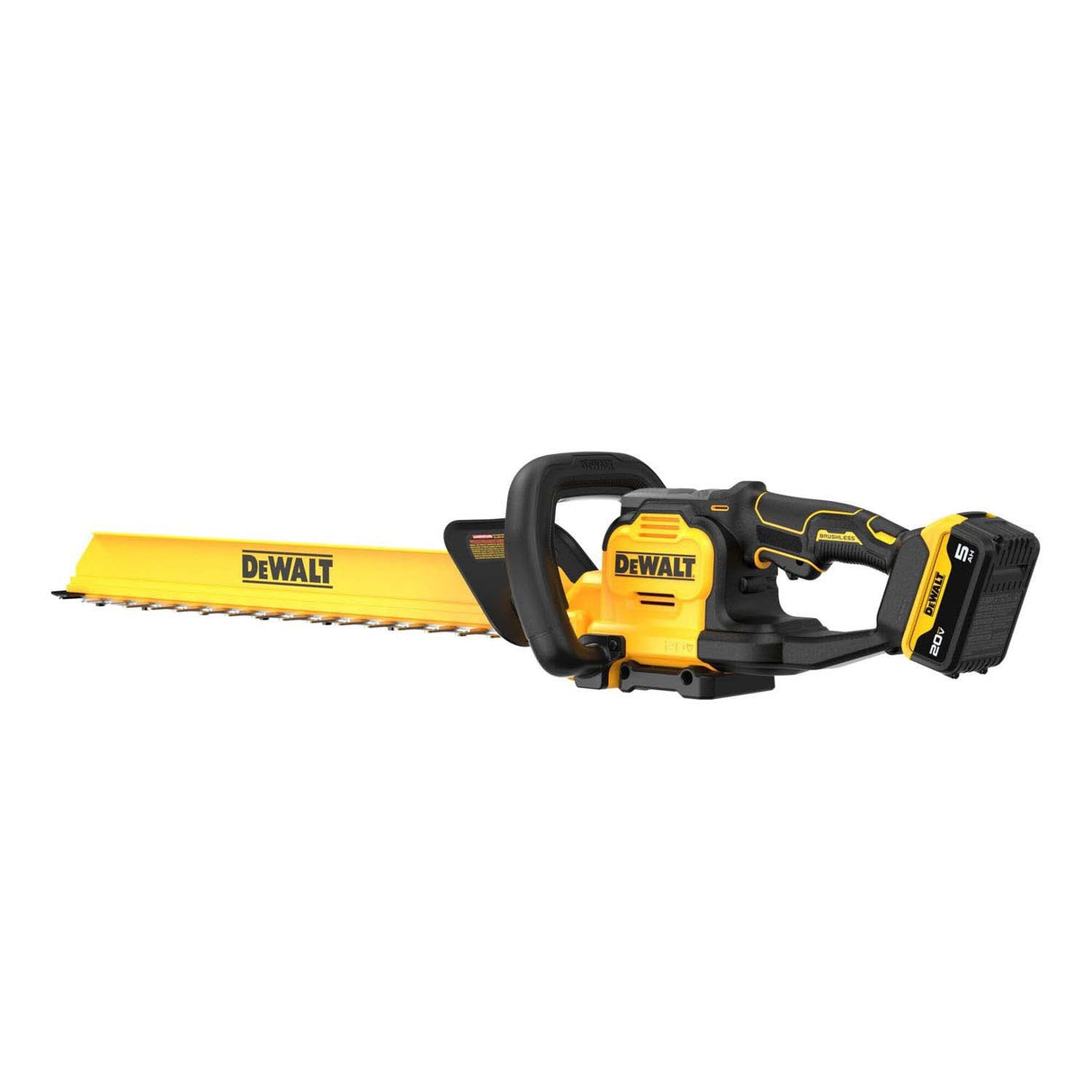 DeWalt DCHT826P1 20V MAX XR 24 in. Brushless Cordless Hedge Trimmer Kit (1 Battery, 1 Charger) - 5