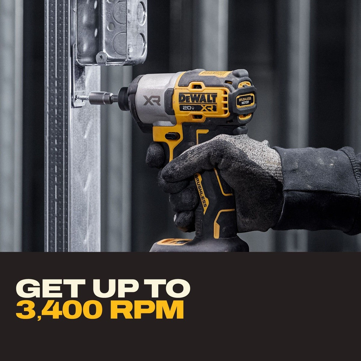 DeWalt DCK2101QQ2 20V MAX XR Hammer Drill and 3-Speed Impact Driver Combo Kit - 8