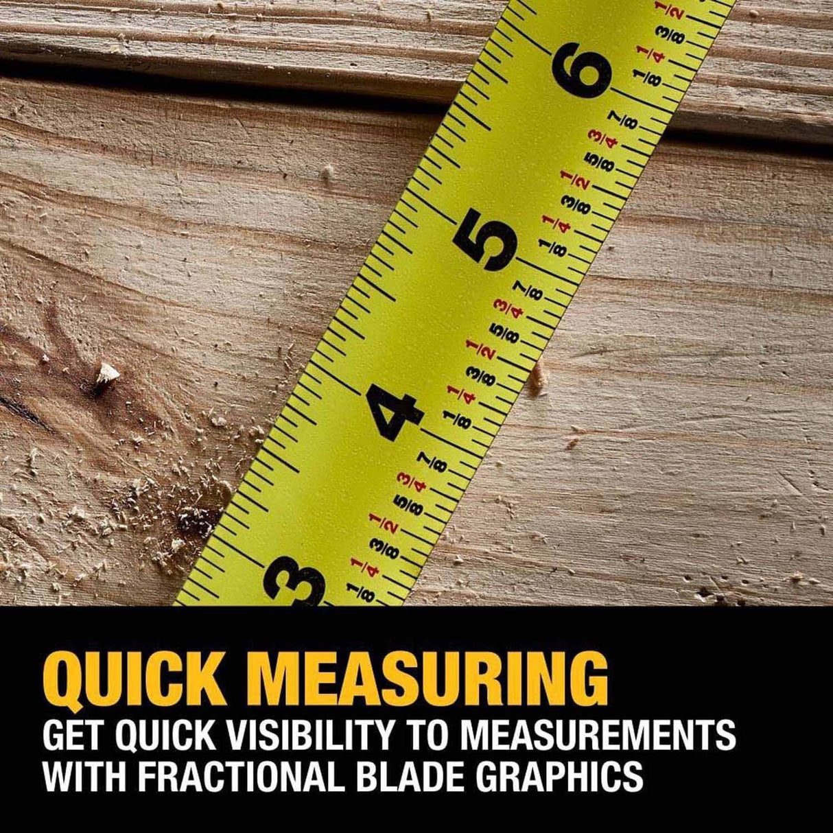 DeWalt DWHT39125S 25 ft. Compact Magnetic Tape Measure - 10