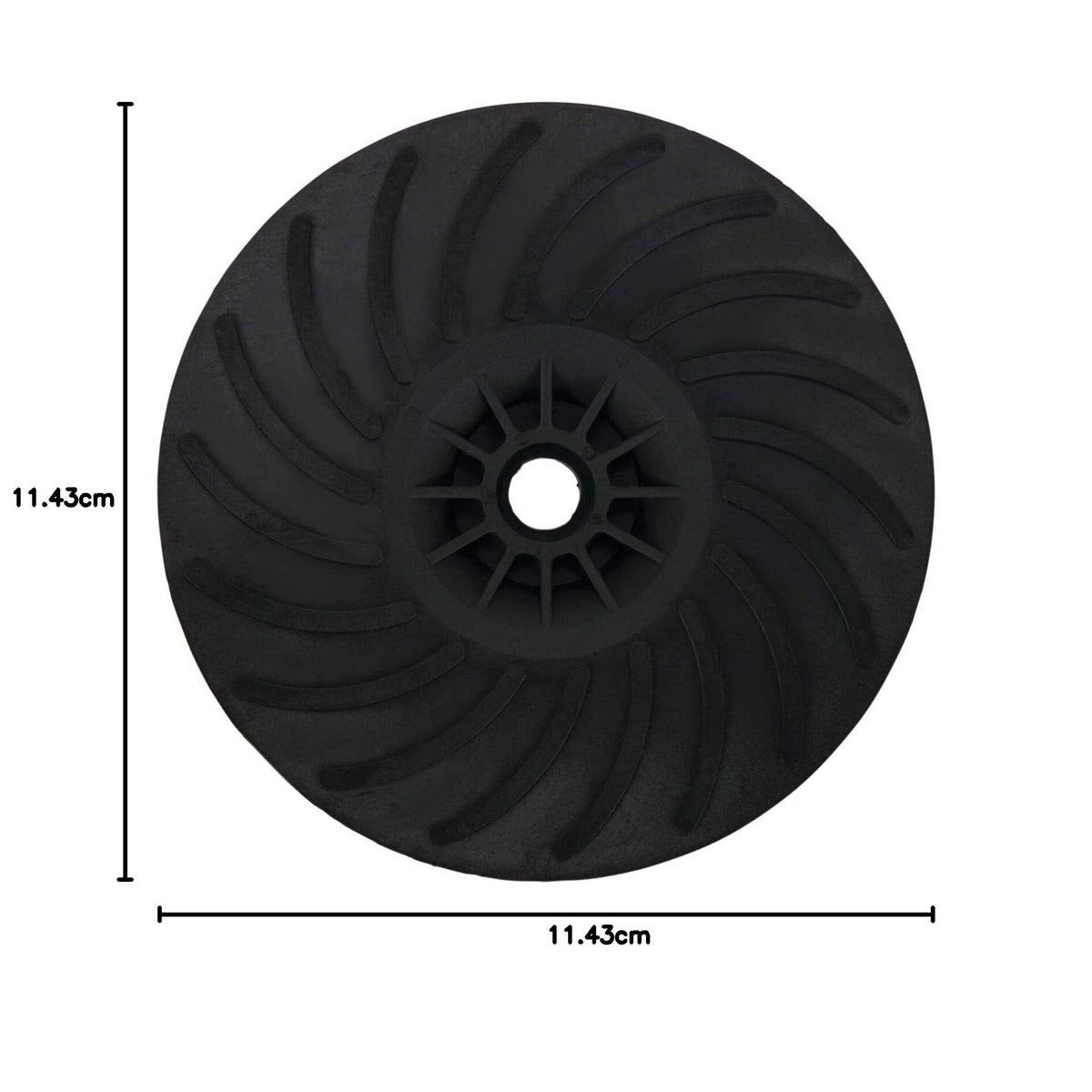 DeWalt DABP4SR58 4-1/2 in Medium Turbo Backing Pad with 5/8-11 Arbor for Fiber Resin Discs - 2