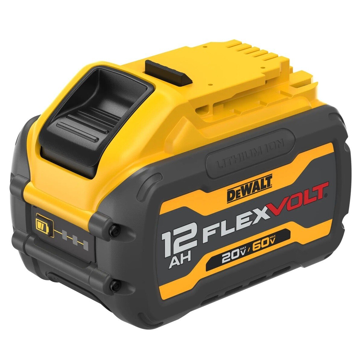 DeWalt DCB6112 20V/60V MAX FLEXVOLT 12Ah Tabless Battery with LED Fuel Gauge - 3
