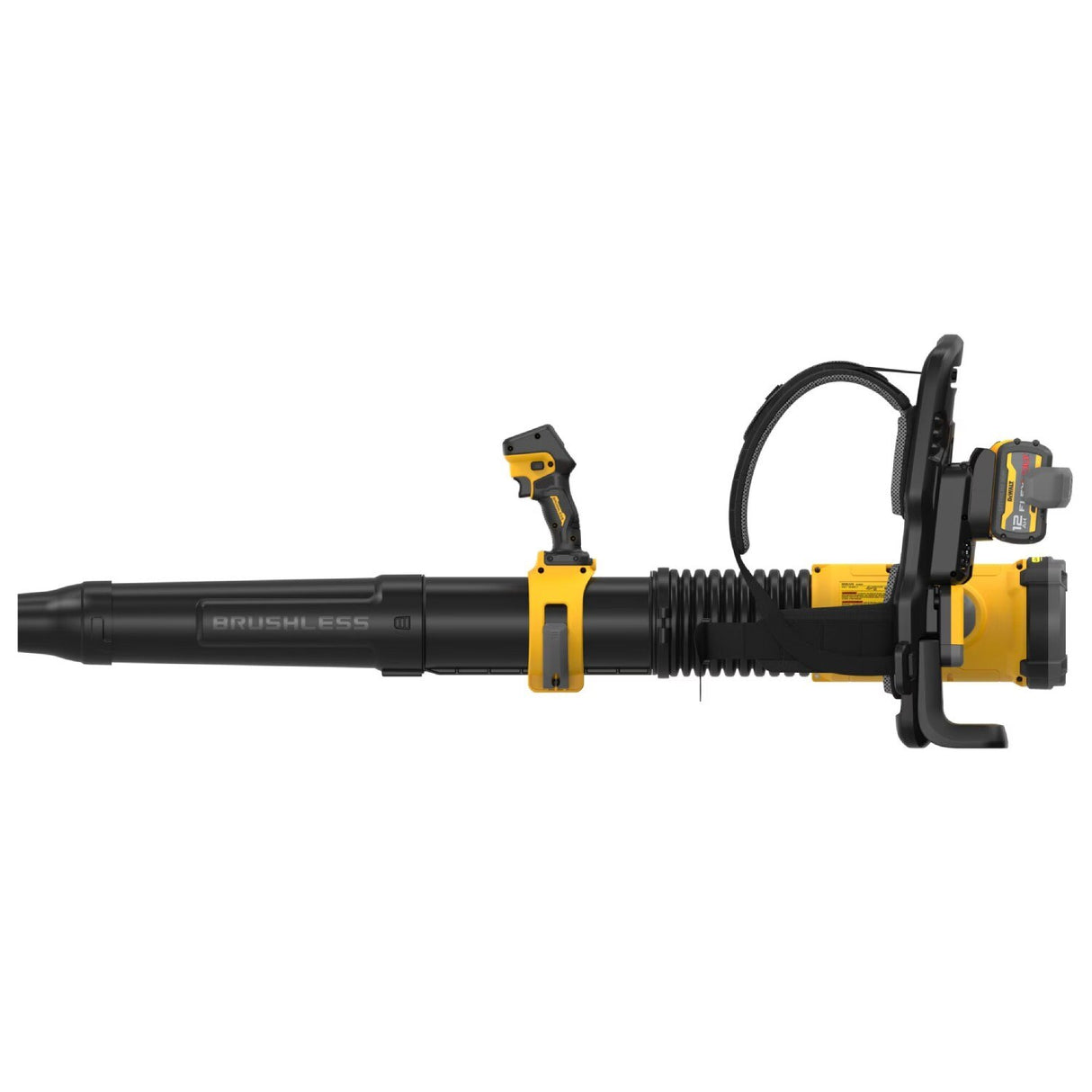 DeWalt DCBL570Y2 60V MAX Brushless Cordless Backpack Blower Kit with LED Dashboard and Variable Speed (2 Batteries, 2 Chargers) - 5