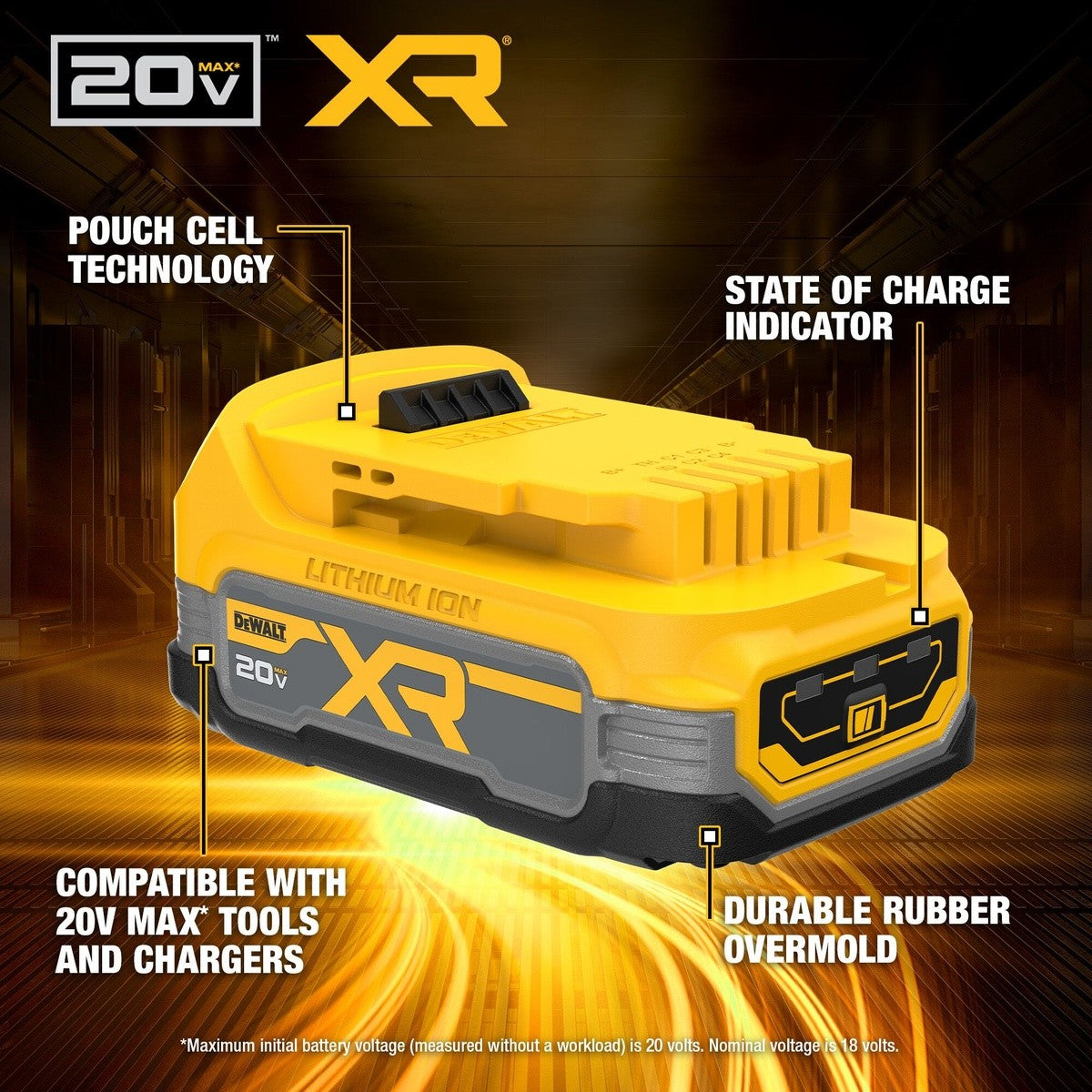 DeWalt DCBP034 20V MAX Powerstack Compact Battery - 4