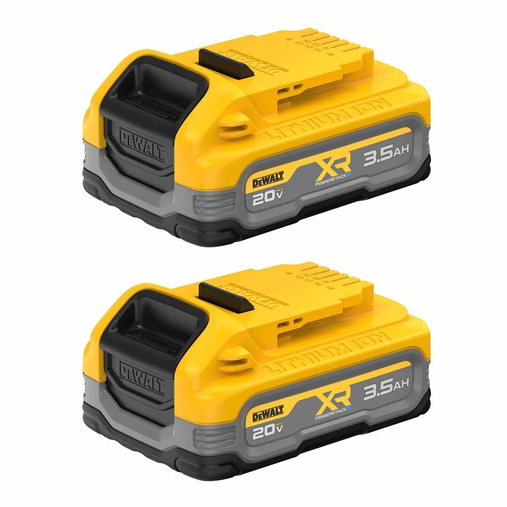 DeWalt DCBP320-2 20V MAX* XR POWERSTACK 3.5Ah Battery Kit