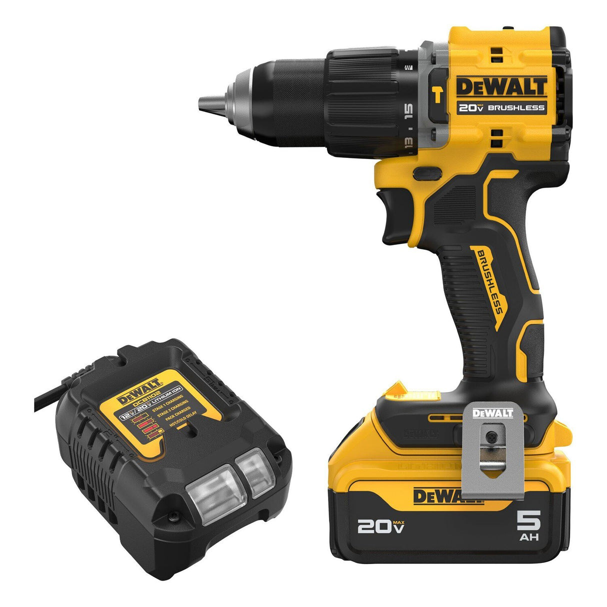 DeWalt DCD799P1 20V MAX ATOMIC Drill/ Driver Kit with Compact Battery and Charger