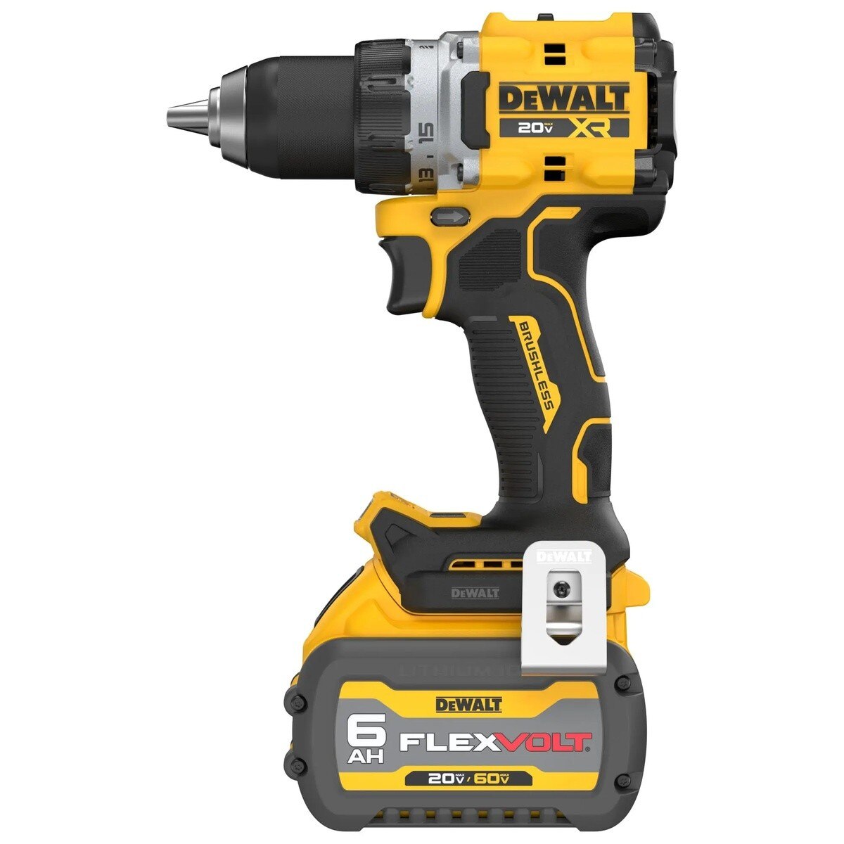 DeWalt DCD801T1 20V MAX XR 1/2 in Drill Driver Kit with 6Ah FlexVolt Battery (1 Kit) - 4