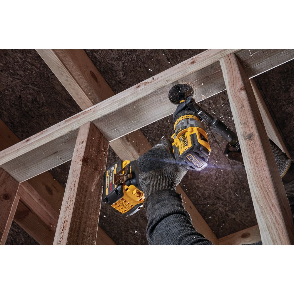 Dewalt DCD999T1 20V Max 1/2 in. Brushless Cordless Hammer Drill/Driver with Flexvolt Advantage Kit - 8
