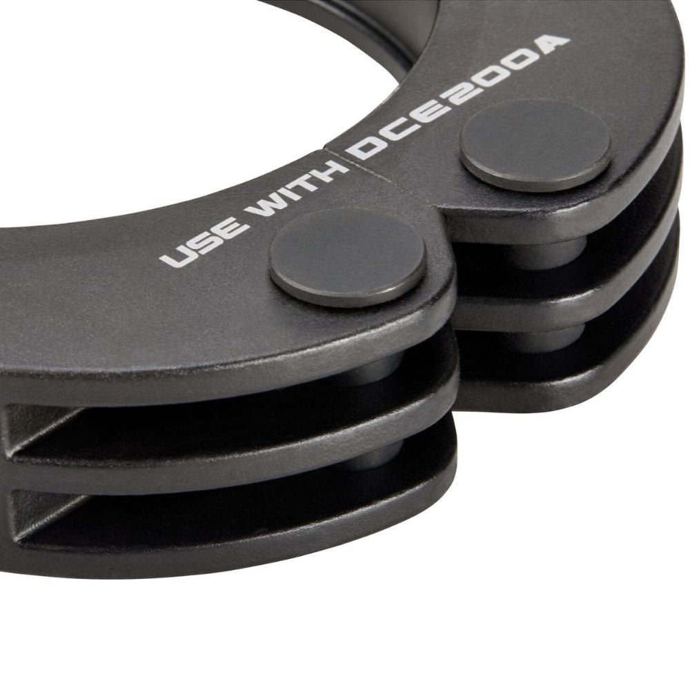 DEWALT DCE203K 1/2 in. to 2 in. Standard IPS Press Jaws and Rings Kit - 5