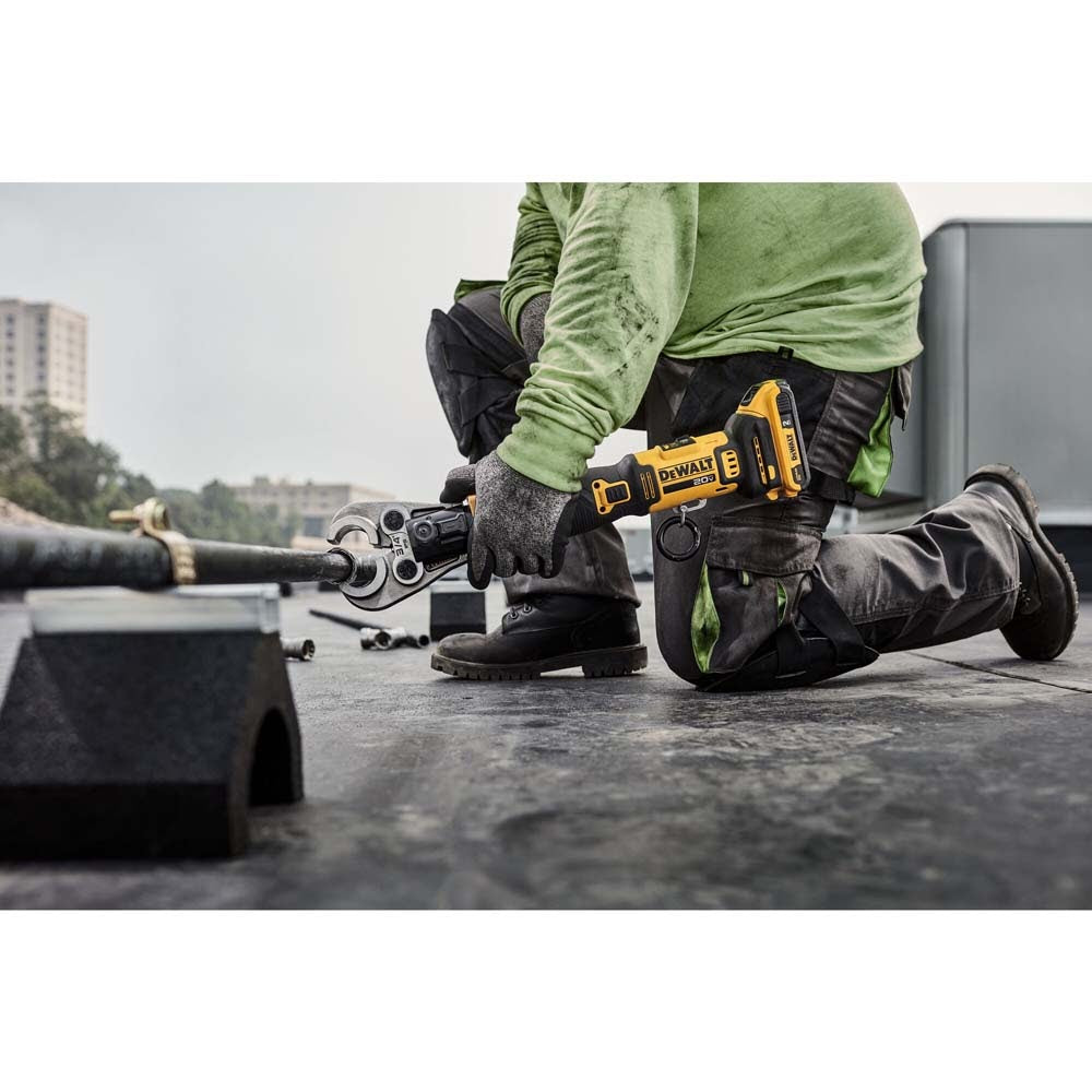 DeWalt DCE212K 1/2" - 1" Compact IPS Press Jaw Kit for Carbon Steel Fittings - 5