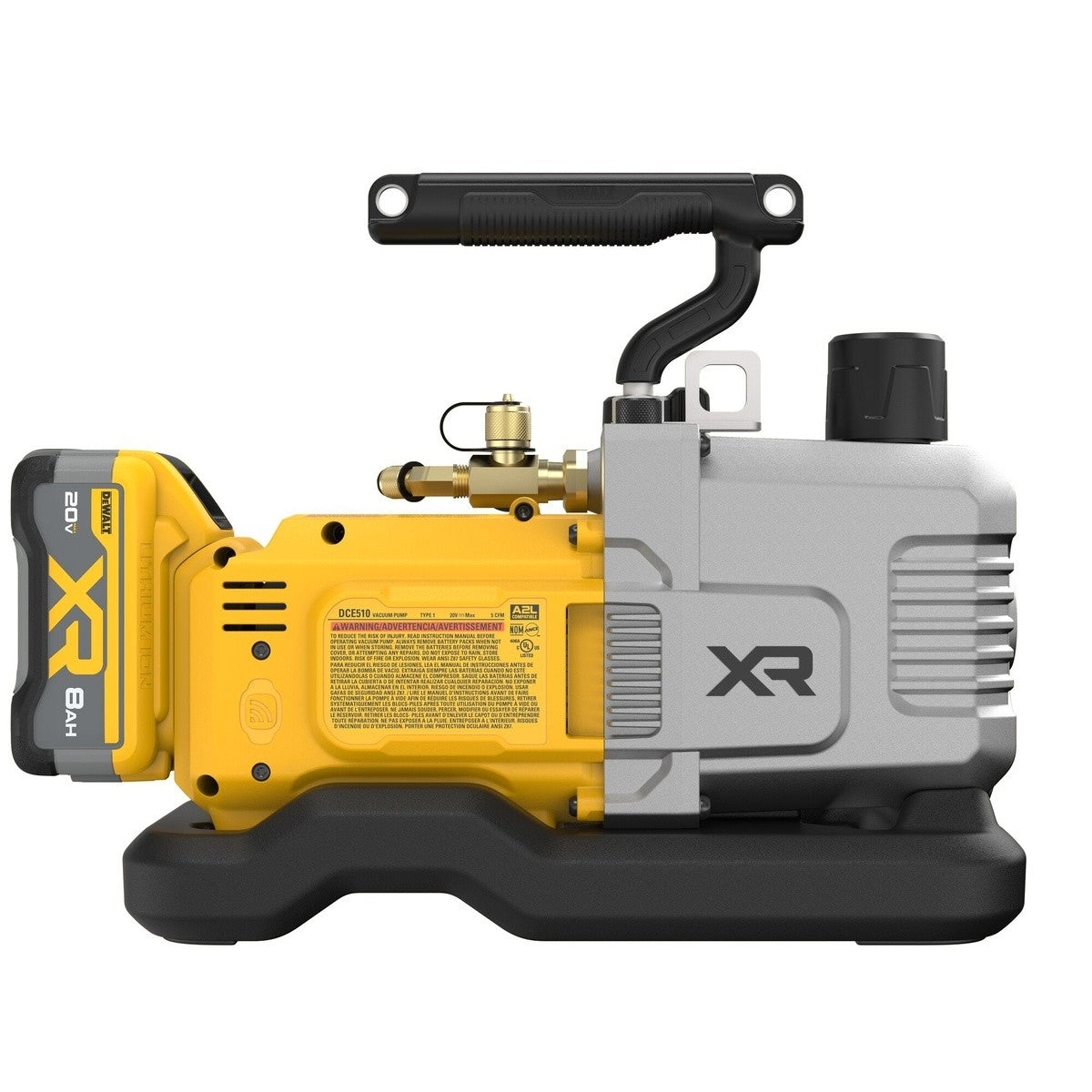 DeWalt DCE510WW1 20V MAX XR 5 CFM Cordless Vacuum Pump Kit - 4