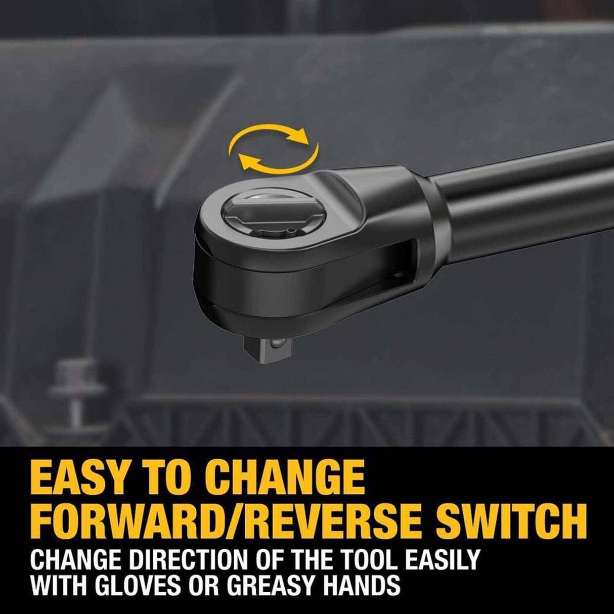 DeWalt DCF513EB 20V MAX ATOMIC Brushless Cordless 3/8 in. Extended Reach Ratchet (Tool Only) - 8