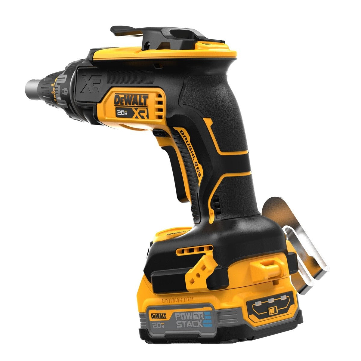 DeWalt DCF630E1 20V Max BL Drywall Screwgun (1.7A) - 3