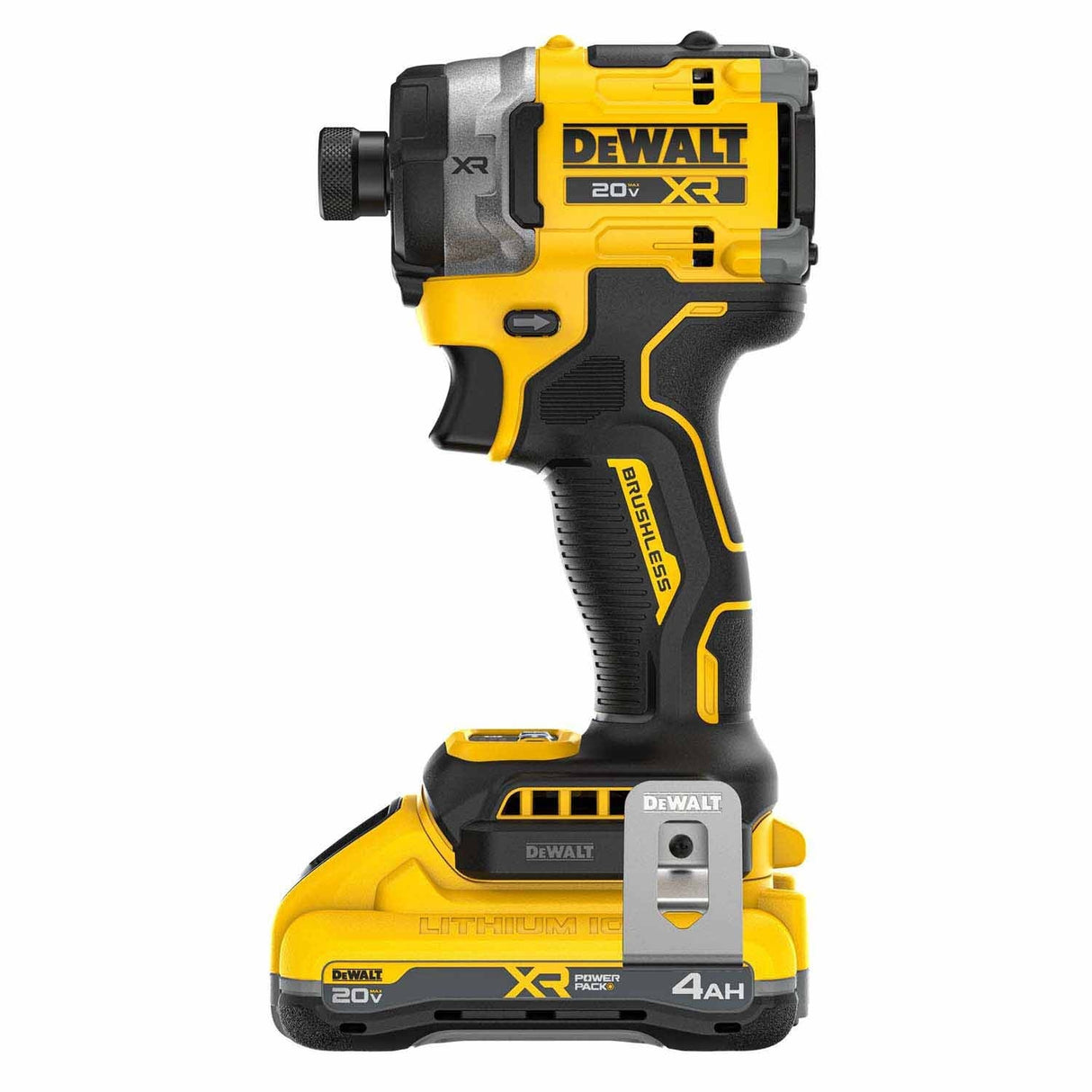 DeWalt DCF860QQ1 20V MAX XR Brushless Cordless High Torque 1/4 in. Impact Driver Kit w/ XR POWERPACK - 4