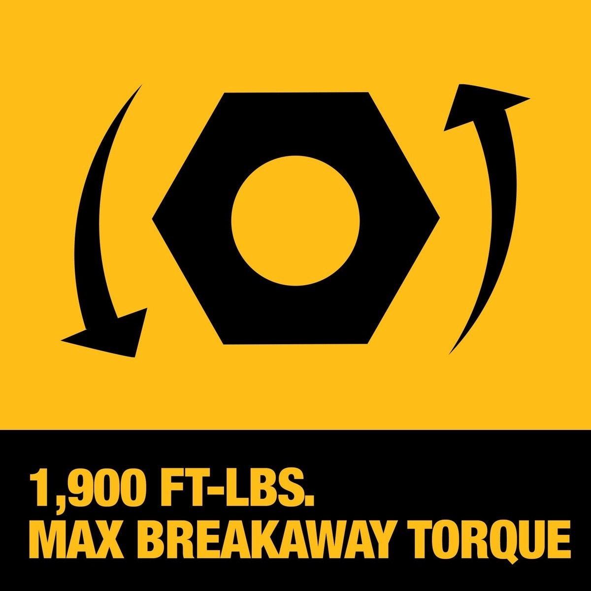 DeWalt DCF964GH1 20V MAX XR 3/4" High Torque Impact Wrench w/ Hog Ring Anvil Kit - 11