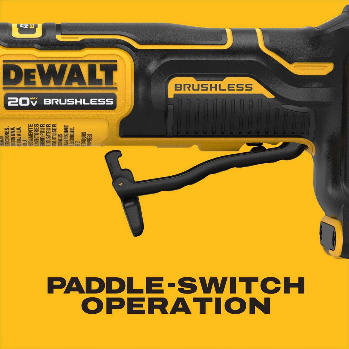 DeWalt DCG402B 20V MAX* ATOMIC 4.5 in. Angle Grinder (Tool Only) - 7