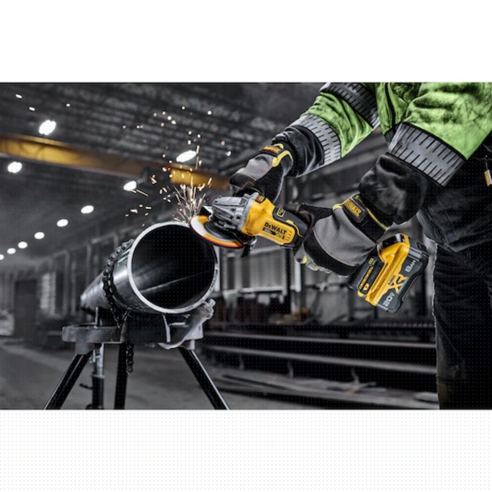 DeWalt DCG410WW1 20V Max* XR Brushless Cordless 4-1/2" - 5" Angle Grinder Kit with XR POWERPACK - 8