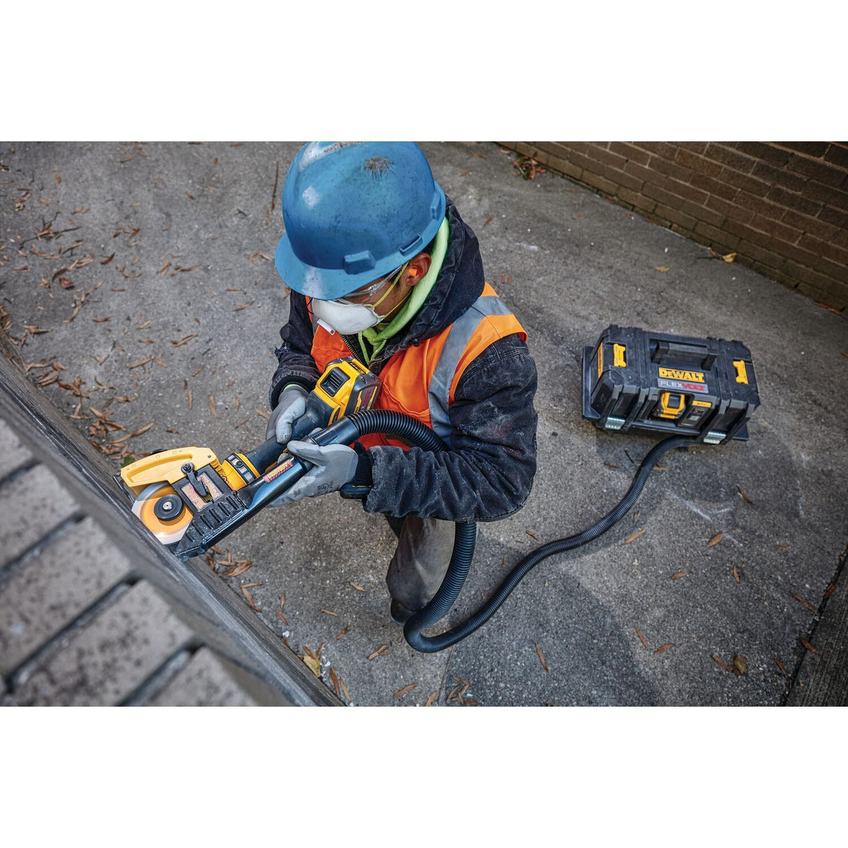 DeWalt DCG418MX1 60V MAX Brushless Cordless 4-1/2" to 6" Grinder Kit with Kickback Brake - 6