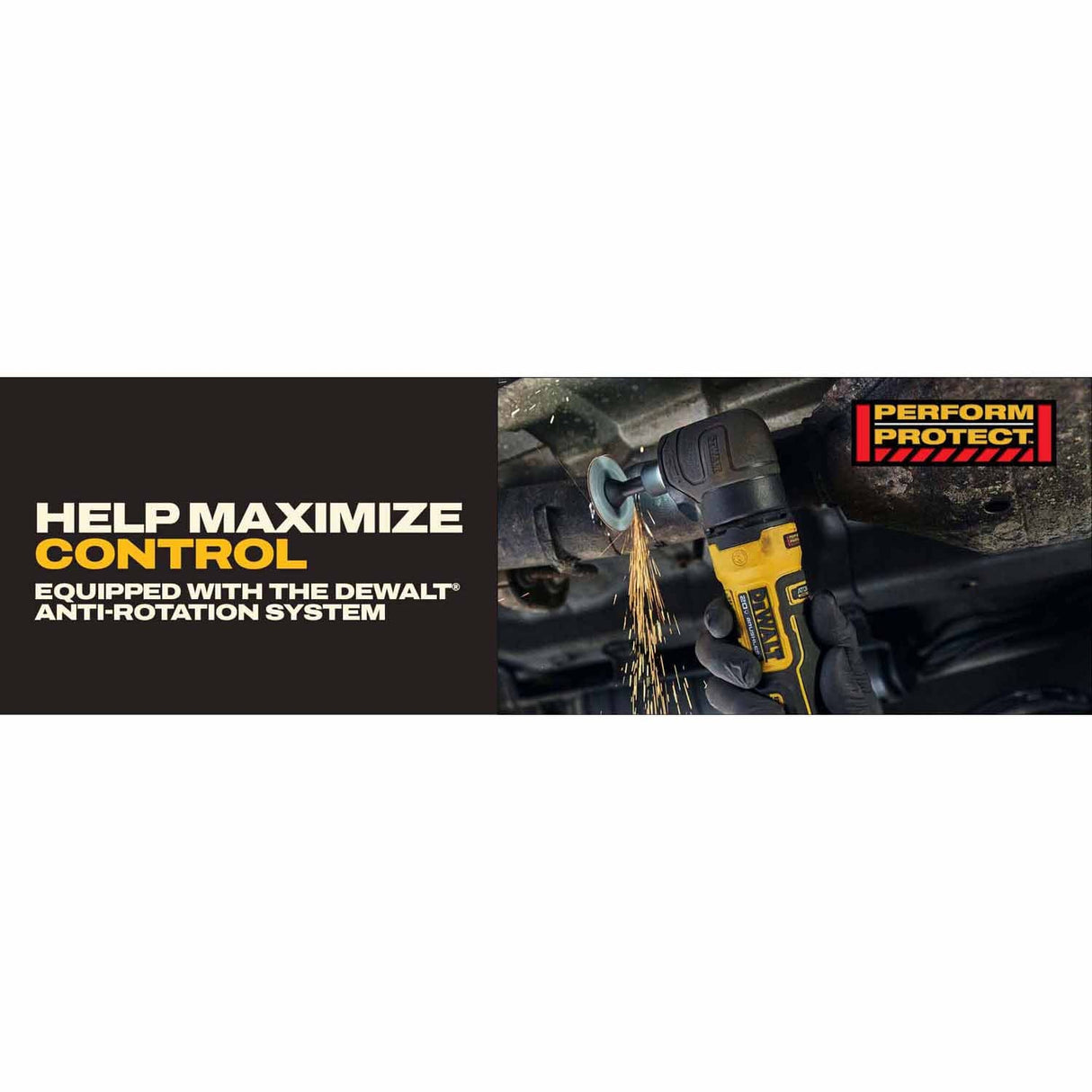 DeWalt DCG422GE1 20V MAX* ATOMIC Right Angle Die Grinder Kit with XR POWERSTACK - 14