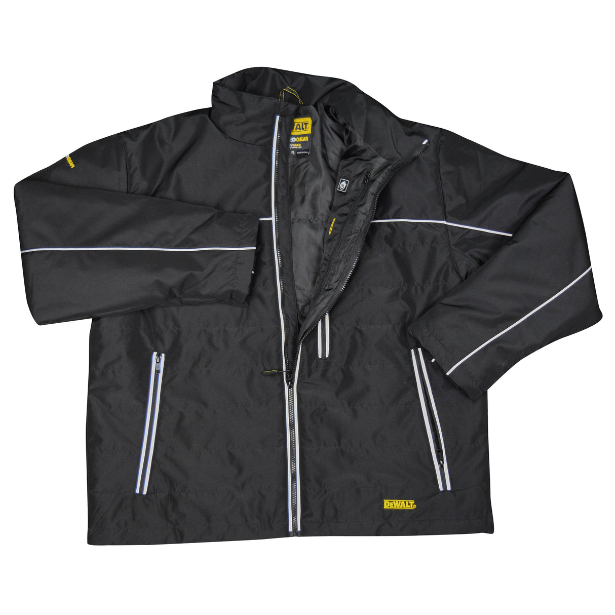DeWalt DCHJ075B Black Quilted Heated Jacket (Bare) - 3