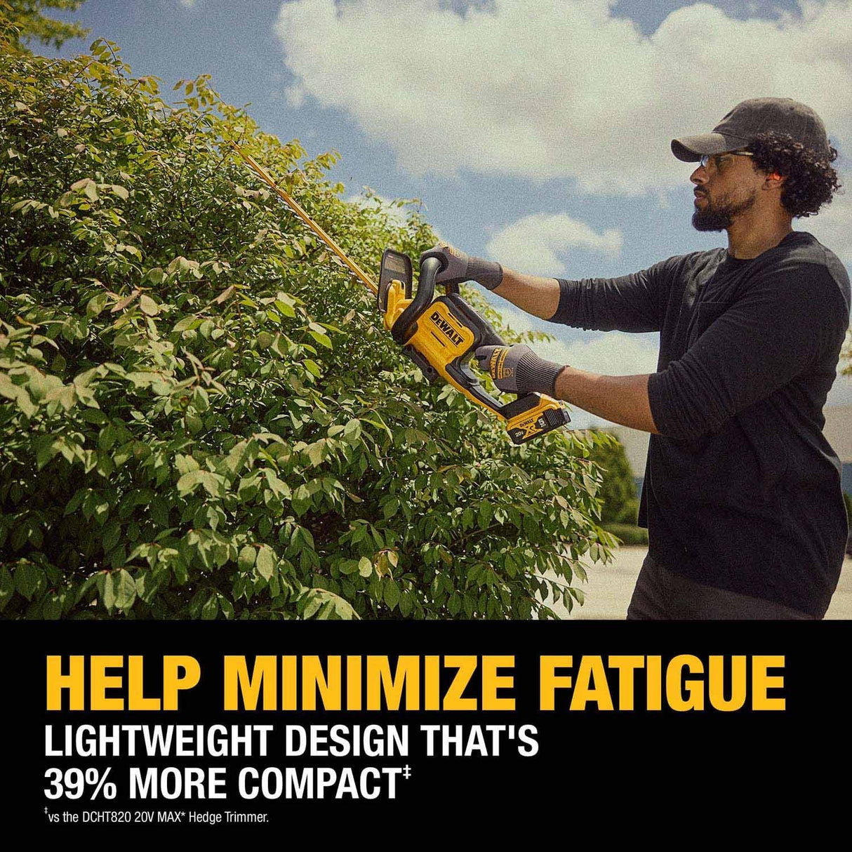 DeWalt DCHT821P1 DEWALT 20V MAX 22" Hedge Trimmer Kit - 12