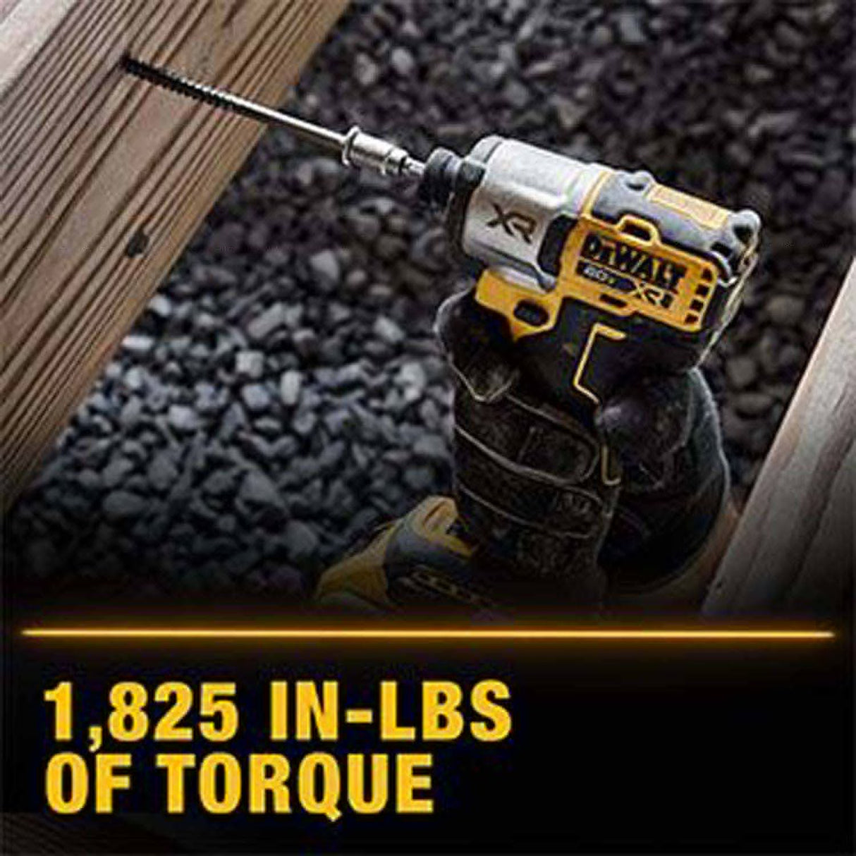 DeWalt DCK250QQ2 20V MAXXR 2-Tool Hammer Drill/Impact Combo Kit with POWERPACK Batteries - 5