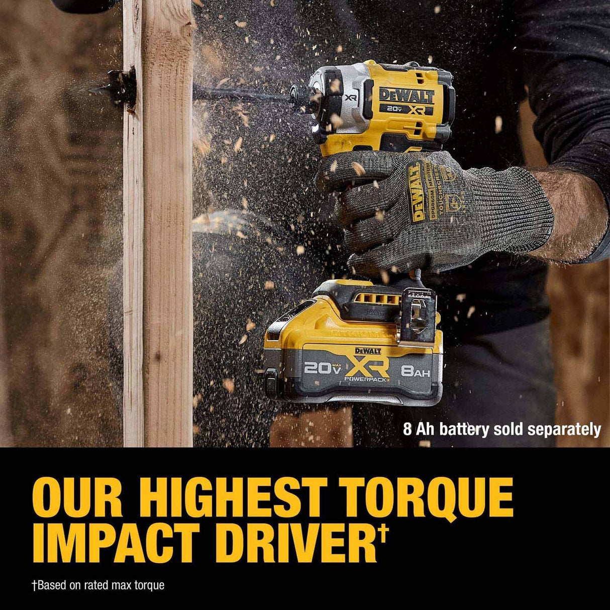 DeWalt DCK251E1QQ1 20V MAX Brushless 2-Tool Combo Kit with XR Batteries - 8