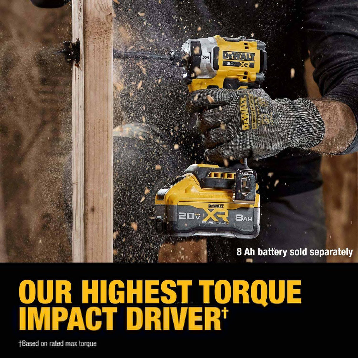DeWalt DCK251E1QQ1 20V MAX Brushless 2-Tool Combo Kit with XR Batteries - 8
