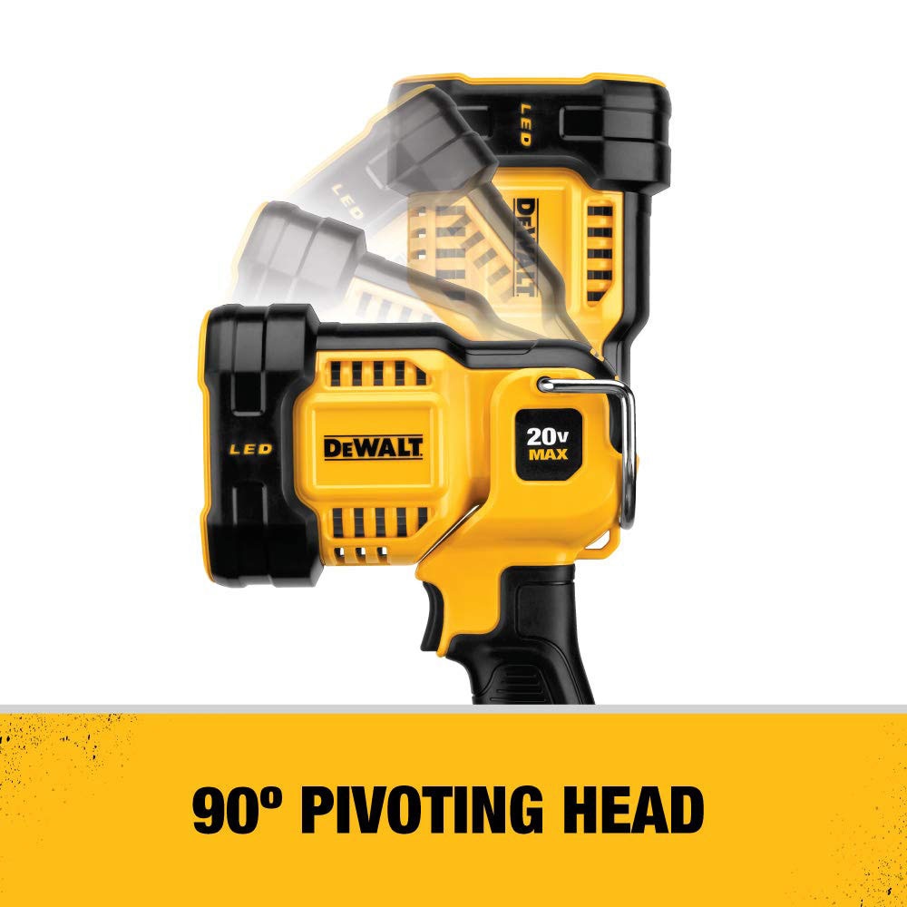 DeWalt DCL043 20V MAX Jobsite LED Spotlight - 5