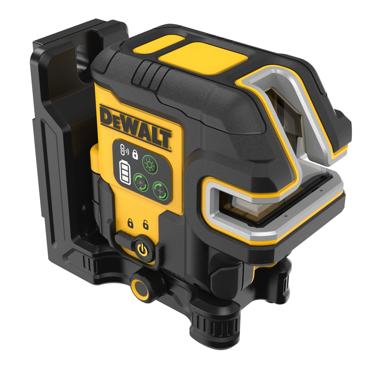 DeWalt DCLE14251G USB Rechargeable Green 5 Spot and Cross Line Laser Kit - 4