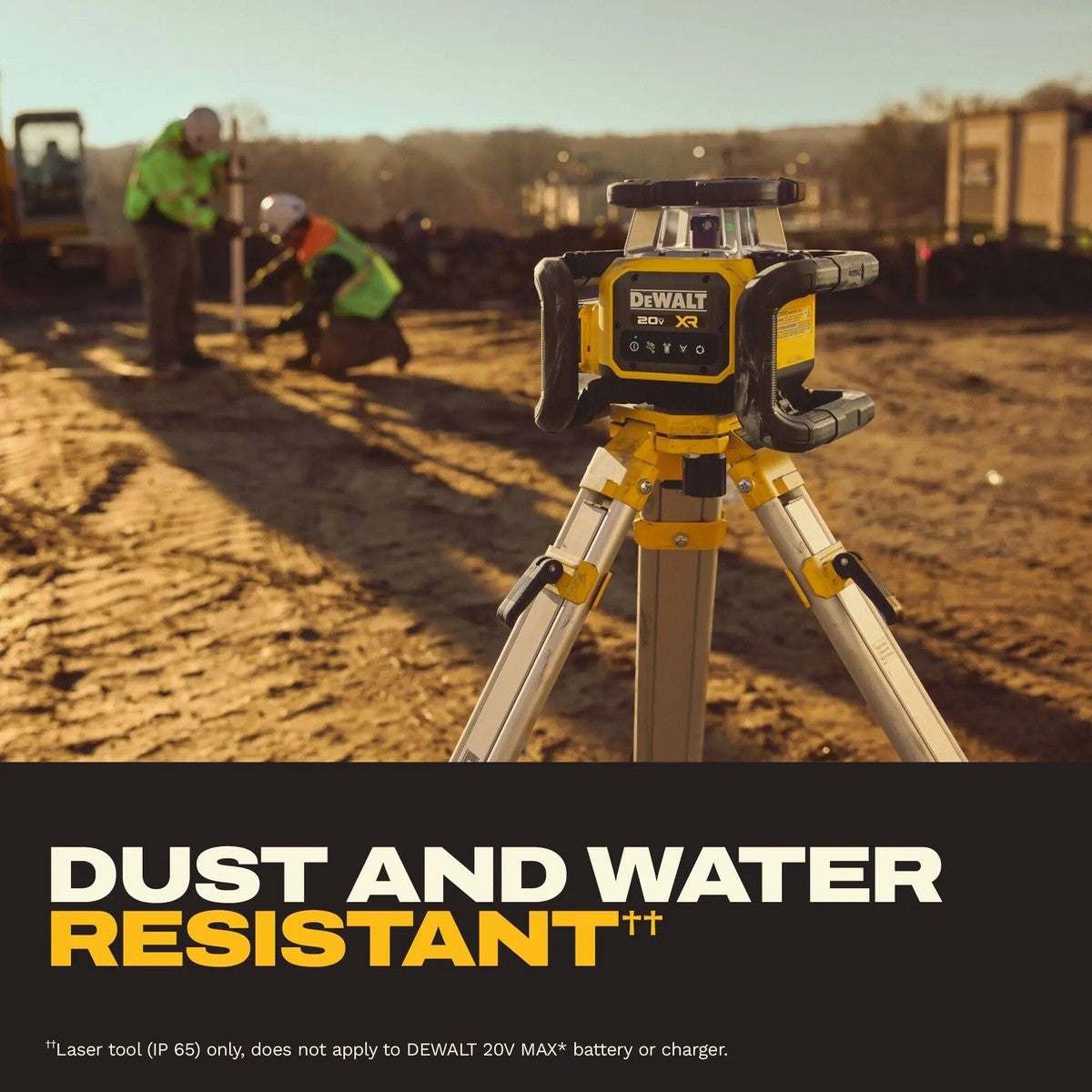 DeWalt DCLE35121GE1F 20V MAX XR Green Rotary Laser Framer Kit with Remote Detector - 5