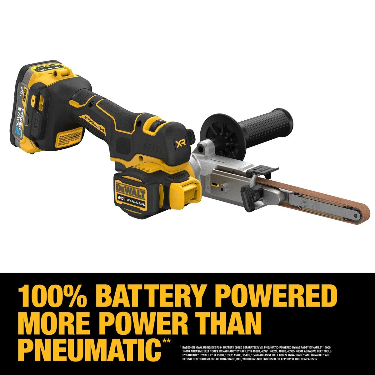 DeWalt DCM200E1 20V XR Bandfile Kit - 9