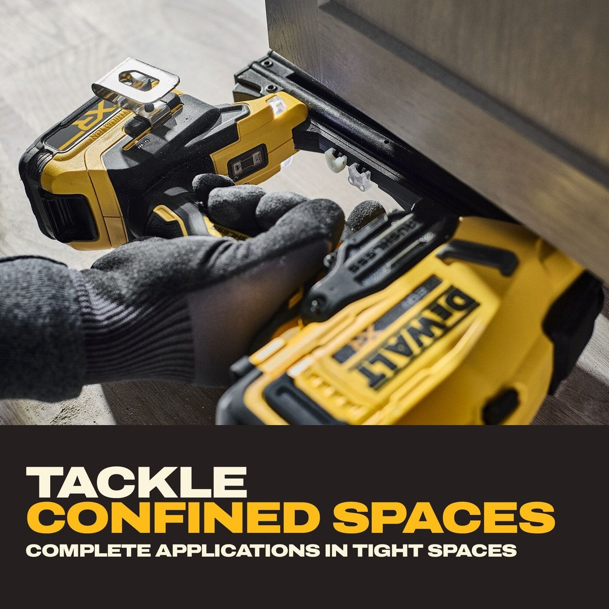 DeWalt DCN210E1 20V MAX XR 18 Gauge Brushless Cordless Brad Nailer Kit - 9