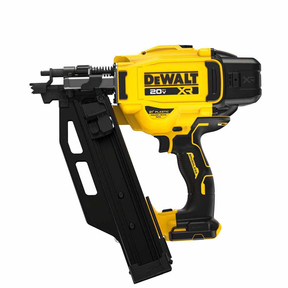 DeWalt DCN920B 20V MAX XR Brushless Cordless 21 Degree Plastic Collated Framing Nailer (Tool Only) - 6