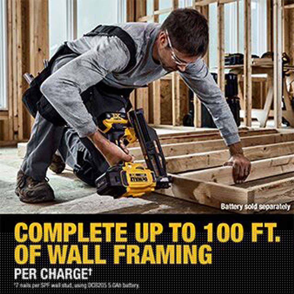 DeWalt DCN920B 20V MAX XR Brushless Cordless 21 Degree Plastic Collated Framing Nailer (Tool Only) - 19