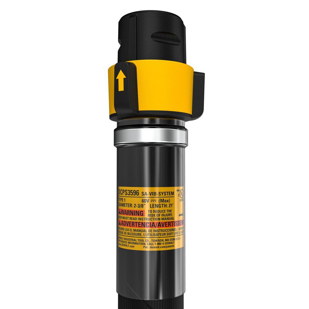 DeWalt DCPS3596 POWERSHIFT 2.25" Head-21' Shaft - 2