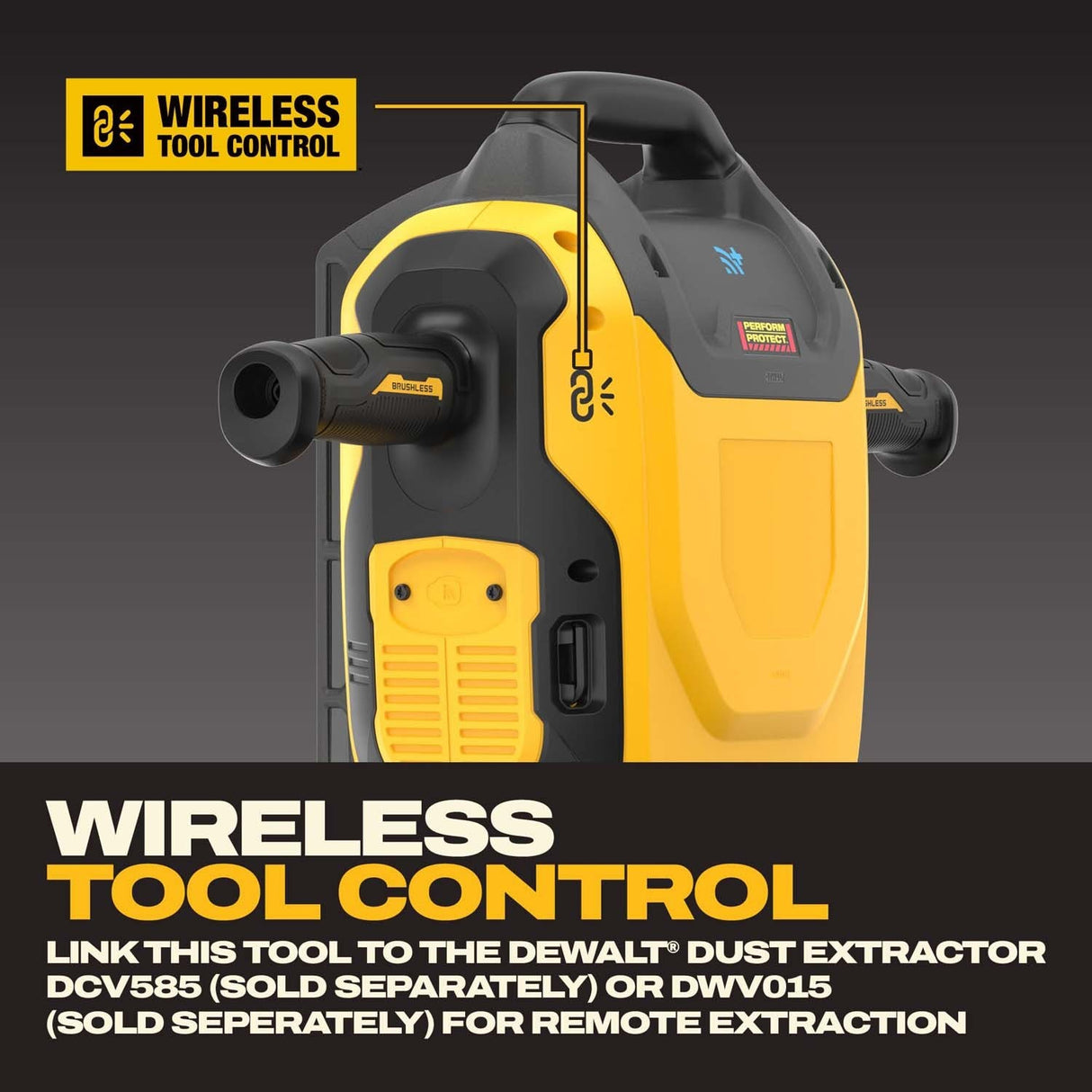 DeWalt DCPS966B POWERSHIFT 1-1/8" Hex Demolition Hammer (Tool Only) - 13